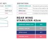 Ride Engine Futura Carbon Rear Wing Stabilizer 42cm