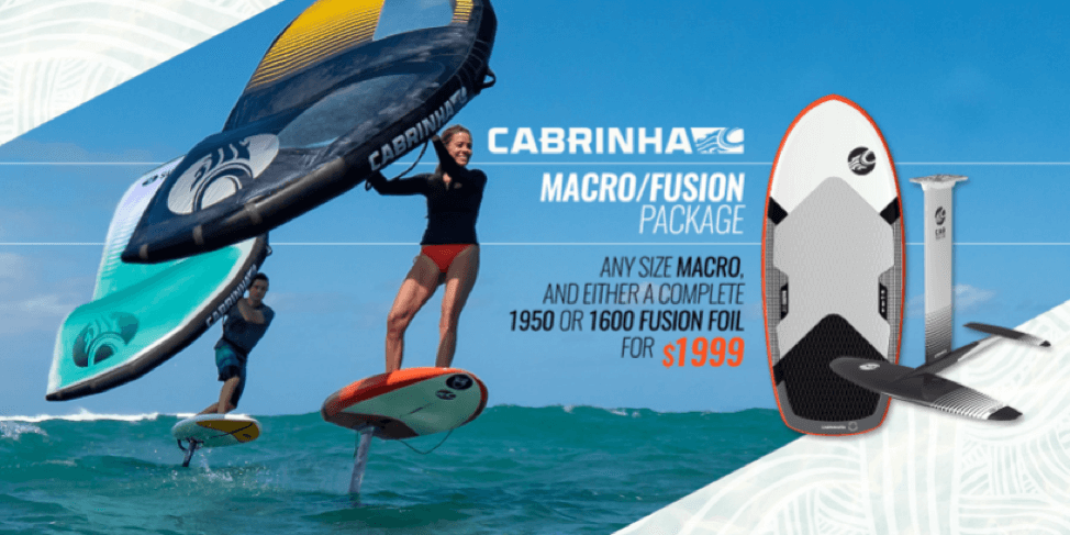 Cabrinha Wingfoil Package – Macro/Fusion Package