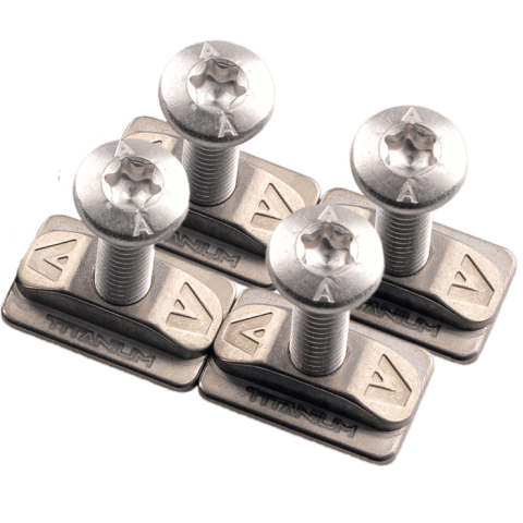 Armstrong Titanium T Nuts with 316L Dome Screws
