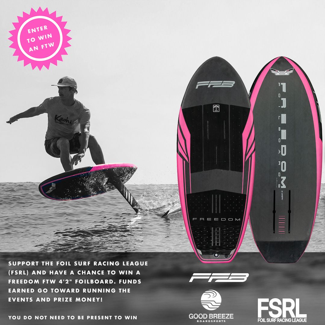 Freedom FTW 4’2 Raffle for the Foil Surf Racing League
