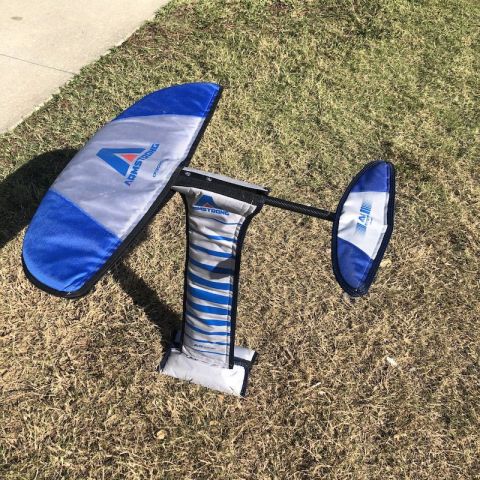 USED Armstrong CF1200 V2 Foil Kit (72cm A+ Plate Mast, FV200 Tail (chopped), TC60 Fuselage, CF1200 V2 Front)