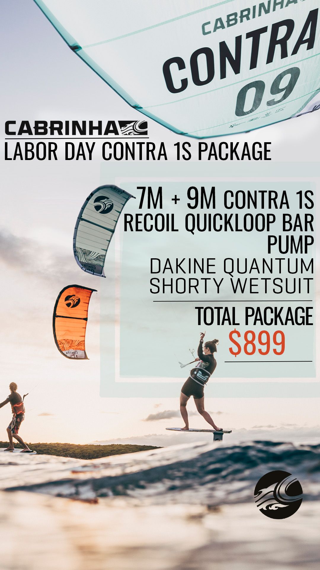 Cabrinha Labor Day Contra 1s Package Deal!