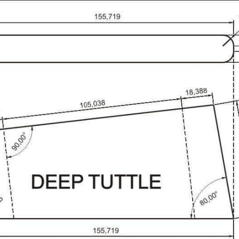 Deep Tuttle Box Waterat