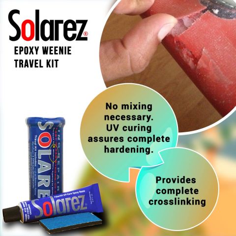 Solarez Epoxy Weenie Travel Repair Kit