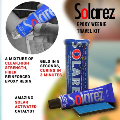 Solarez Epoxy Weenie Travel Repair Kit