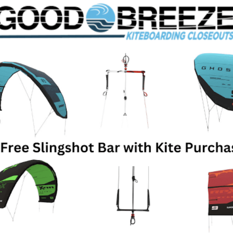 Slingshot Buy a Kite get a FREE Bar!