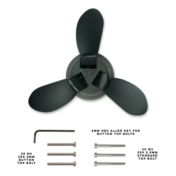 Foil Drive Three Blade Propeller Hub Set - Image 12