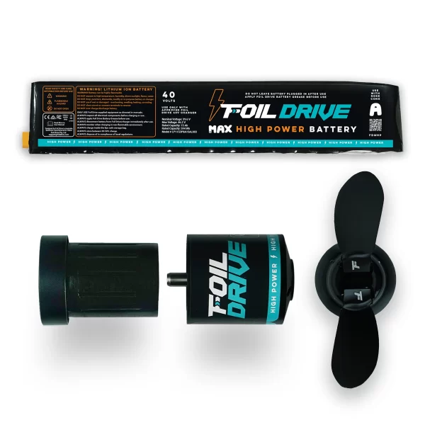 Foil Drive High Power Battery and Motor Bundle - Two Blade