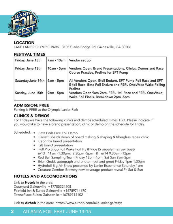 2025 FSRL Atlanta Foil Fest Entry - Image 7