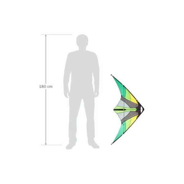 HQ Cirrus Emerald R2F Sport Kite - Image 6